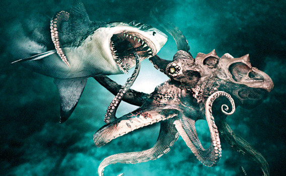 MEGA SHARK vs GIANT OCTOPUS