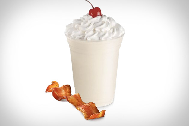 Nom or Vom: “Instead of chewing gum, chew bacon. You could brush your teeth with (bacon) milkshakes!”