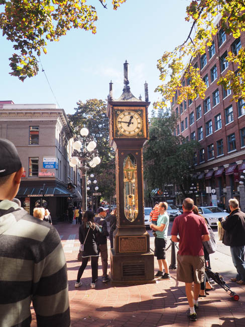 Spotted on the Roadside: The Gastown Steam Clock in Vancouver, BC