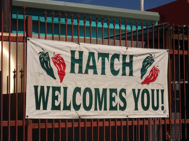 Hatch, NM: Home to Giants and Green Chiles and Giant Green Chiles