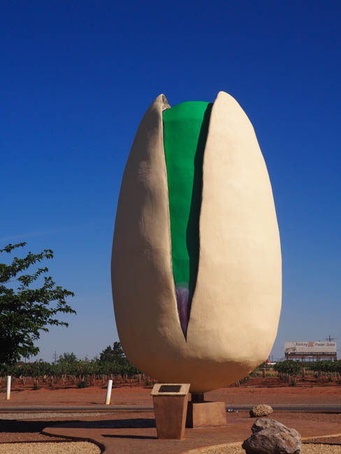 Spotted on the Roadside: The World's Largest Pistachio • Mellzah