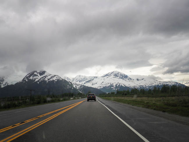 Driving the Seward Highway