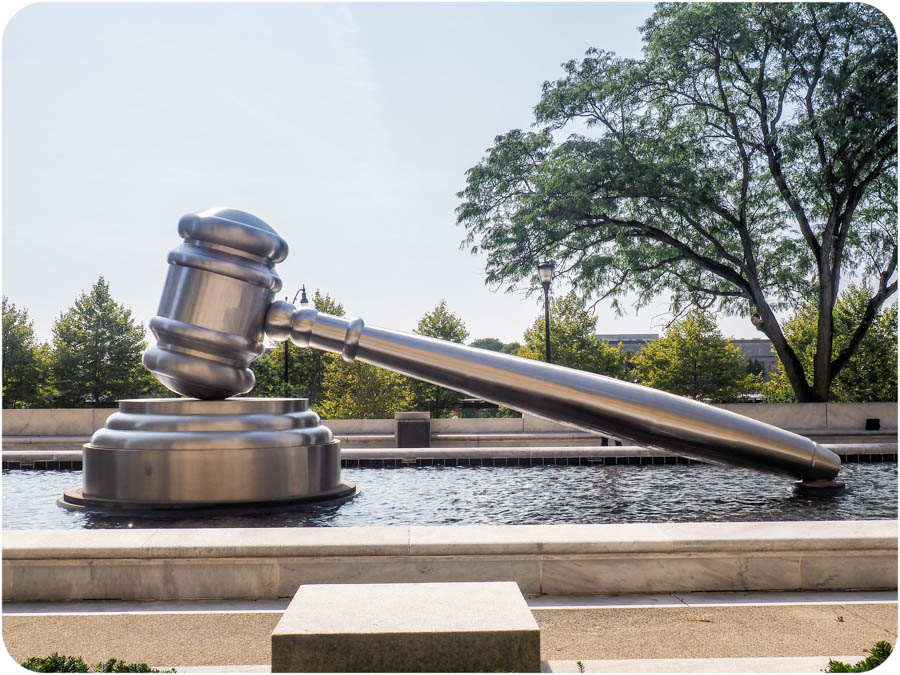 Spotted on the Roadside: The World’s Largest Gavel in Columbus, OH